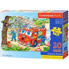 Castorland Jigsaw Puzzles Castorland Fire Brigade Maxi 20 Pieces