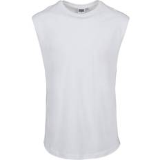 Urban Classics Open Edge Sleeveless T-shirt - White