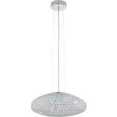 Eglo Clemente Chrome Plated/Polished Lampada a Sospensione 54cm