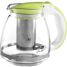 Gröna - Rostfritt stål Tekannor Lamart Verre Tekanna 1.1L