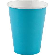 Blue Paper Cups Amscan Paper Cup Caribbean Blue 20-pack