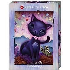 Heye Puslespill Heye Dreaming Black Cat 1000 Pieces