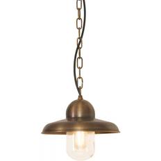 Brass Pendant Lamps Elstead Lighting Somerton Pendant Lamp 24cm