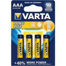 Varta Cons.Varta Longlife Micro 4103 Blister 4 04103101414