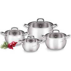 Lamart Shape Cookware Set with lid 8 Parts