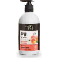 Jabones de manos Organic Shop Rose Peach Nourishing Hand Soap 500ml