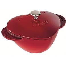 Dishwasher Safe Other Pots Staub Heart with lid 1.75 L