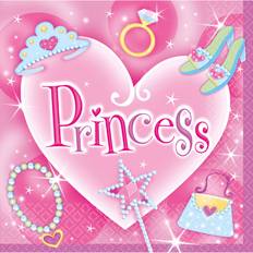 Platos, Tazas y Cubiertos Amscan Napkins Princess 16-pack