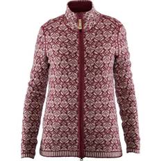 Fjällräven Cardigans Fjällräven Snow Cardigan W - Dark Garnet