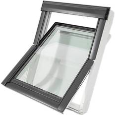 Skjult beslag Vendevinduer Velux MK06 GLU 0051 Aluminium Vendevindue Vindue med 2-lags glas 78x118cm