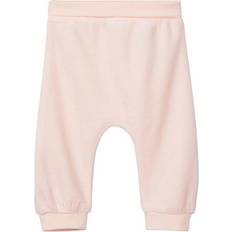 Bébé Pantalons Name It Baby Velour Trousers - Pink/Strawberry Cream (13162248)