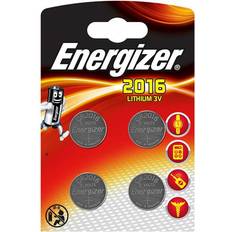 Energizer Batteria a bottone CR 2016 3 V 4 pz. 90 mAh Litio CR2016