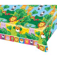 Animal Table Cloths Amscan Table Cloth Jungle Animals