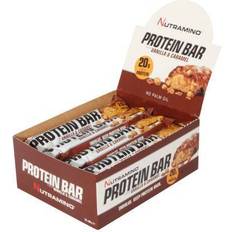 Proteinbar nutramino Nutramino Proteinbar Crispy Vanilje Karamel 64g 12 stk