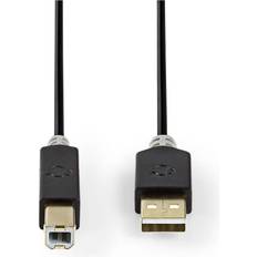 Nedis Gold USB A-USB B 2.0