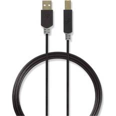 Nedis 2.0 USB A - Micro USB B M-M 3m