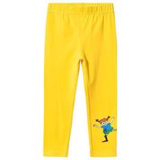 Pippi Langstrømpe Bukser Børnetøj Pippi Longstocking Leggings - Yellow