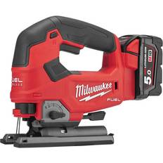 Milwaukee Batteri Elsågar Milwaukee M18 FJS-502X (2x5.0Ah)