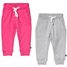 Minymo Sweatpants 2-pack - Dark Pink (3937-577)