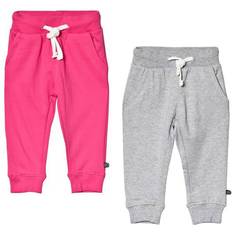 Minymo Sweatpants/Bukser 2-pak - Dark Pink (3937-577)