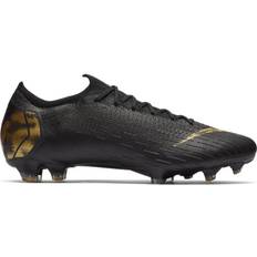 Nike Vapor 12 Elite FG M - Black/Metallic Vivid Gold