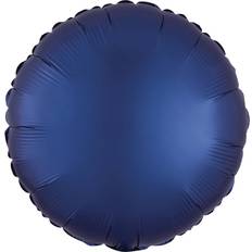 Amscan Foil Ballon Circle Standard Satin Luxe Blue