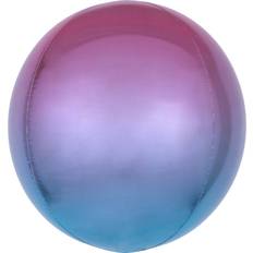 Amscan Foil Ballon Ombré Orbz Purple/Blue