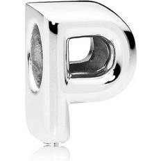 Jewelry Pandora Letter P Charm - Silver