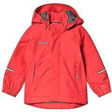 Reflekser Skalljakker Bergans Lilletind Kids Jacket - Fire Red/Solid Dark Gray (7980-12605)