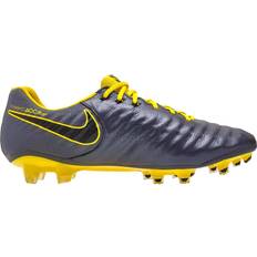 Grijs - Man Voetbalschoenen Nike Tiempo Legend 7 Elite FG - Dark Grey/Opti Yellow