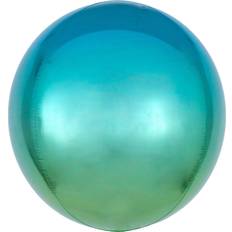 Amscan Foil Ballon Ombré Orbz Blue/Green