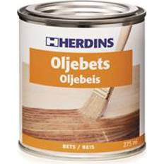 Målarfärg Herdins Oljebets Lasyrfärg, Olja Vit 0.275L
