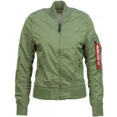 Damen - Slim-fit Oberbekleidung Alpha Industries MA-1 TT Women Bomber Jacket - Sage Green