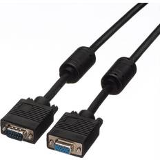 Roline VGA-VGA Ferrite M-F