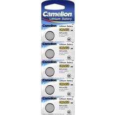 CR2450 Batterijen en Opladers Camelion 5er Set Batterien Knopfzelle CR2450 3V LITHIUM