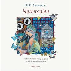 Nattergalen: Med illustrationer, prolog og epilog af Esben Hanefelt Kristensen (Indbundet, 2018)