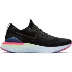 Nike Epic React Flyknit 2 Pixel Women's Black Sapphire Hyper Pink