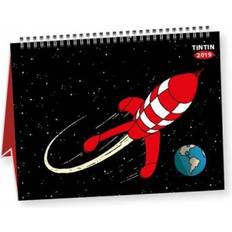 Tintin - Lille vægkalender (Spiralryg, 2018)