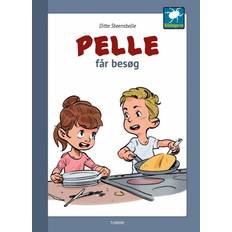 Bøger Pelle får besøg (Indbundet, 2018)