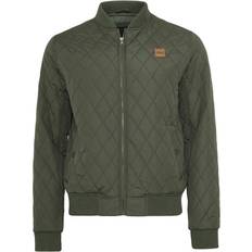 Herren - Steppjacken Urban Classics Diamond Quilt Jacket - Olive