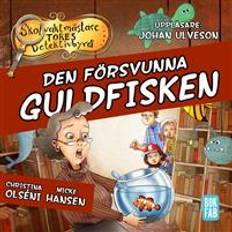 Barn & Ungdom - CD Ljudböcker Den försvunna guldfisken (Ljudbok, CD)