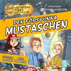 Barn & Ungdom - CD Ljudböcker Den försvunna mustaschen (Ljudbok, CD)