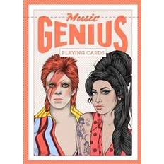 Engelska - Musik Böcker Genius Music (Genius Playing Cards) (2018)