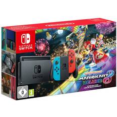 Consoles de jeu Nintendo Switch - Red/Blue - 2019 - Mario Kart 8 Deluxe