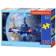 Castorland Alien Spaceship 120 Pieces