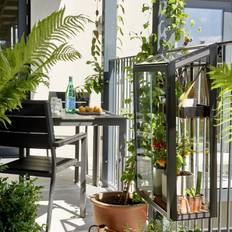 Juliana Urban Balcony 0.16m² Aluminum Hardened Glass