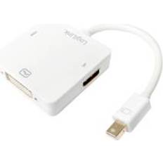 LogiLink Mini Displayport-Displayport/HDMI/DVI M-F