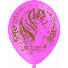 Dier Latex ballonnen Amscan 6 latex ballonnen Magical Unicorn