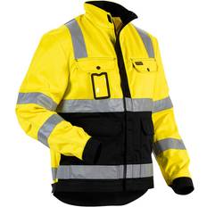 Nainen Työtakit Blåkläder Takki Highvis 4023, keltainen/mariininsininen, koko