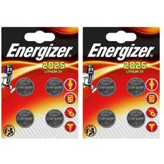 Energizer CR2025 Compatible 8-pack Silver